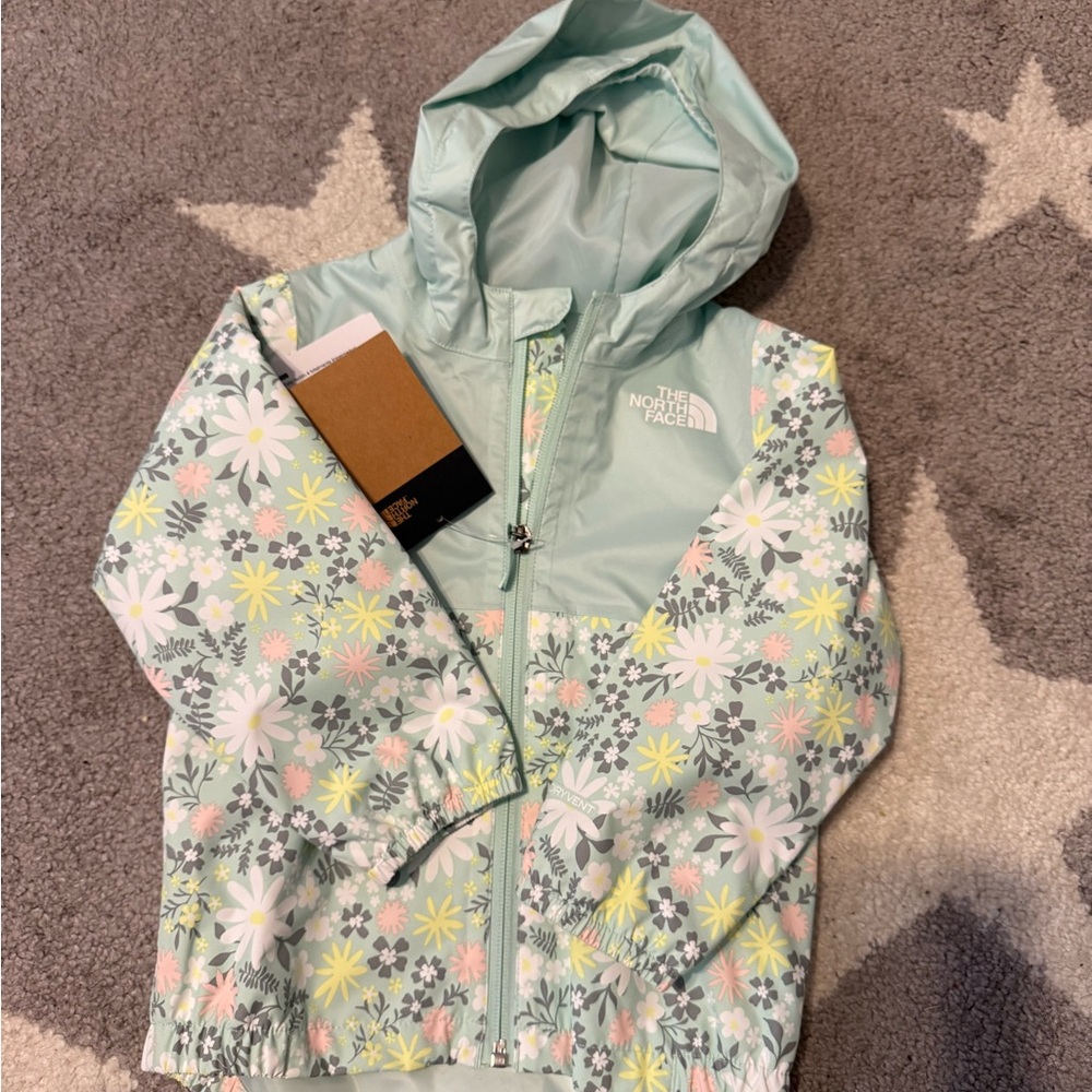 The North Face Mint Floral Jacket